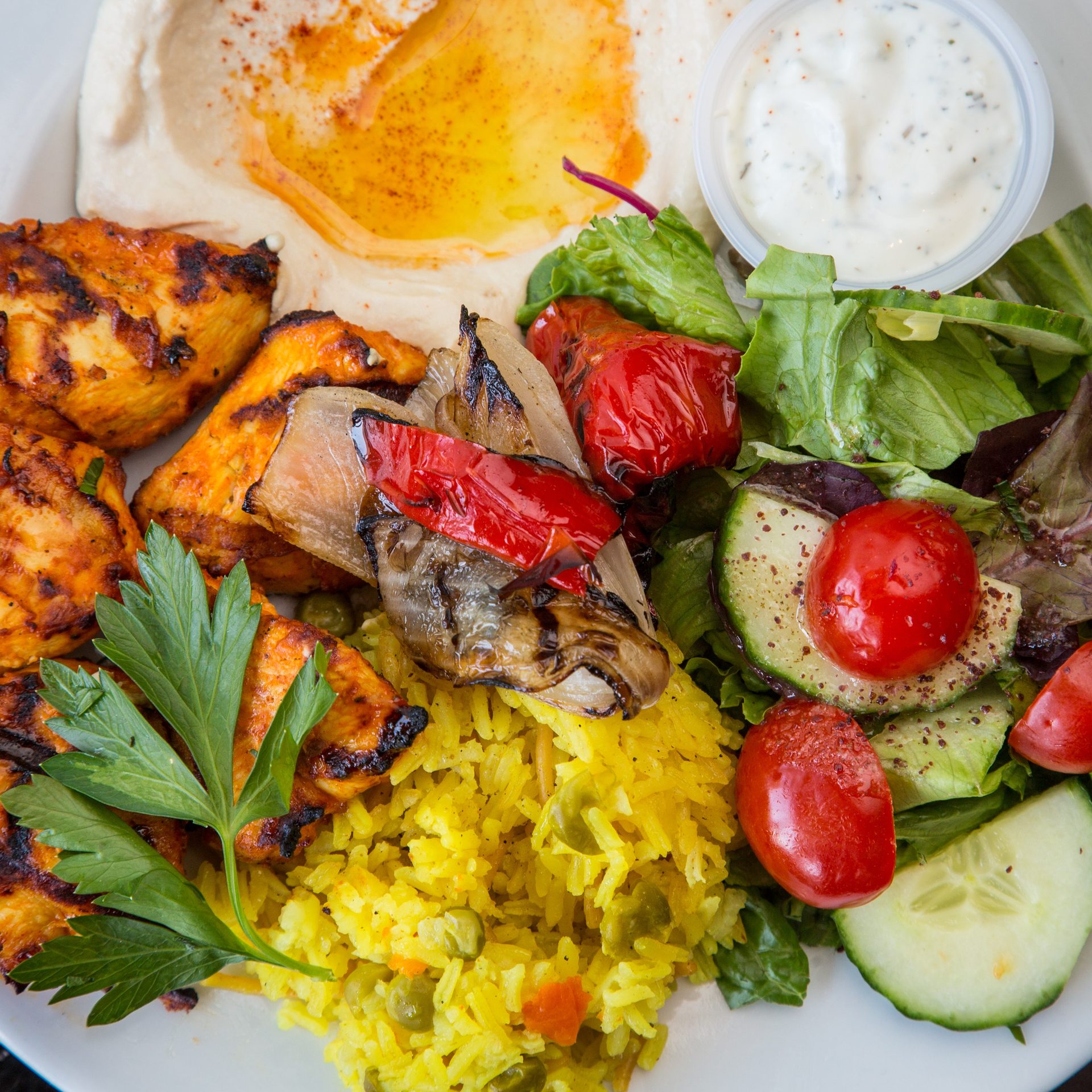 Simple Ingredients and Quality Plates
